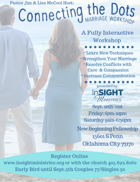 Connecting the Dots Marriage Workshop Sept. 20th-21st 2019